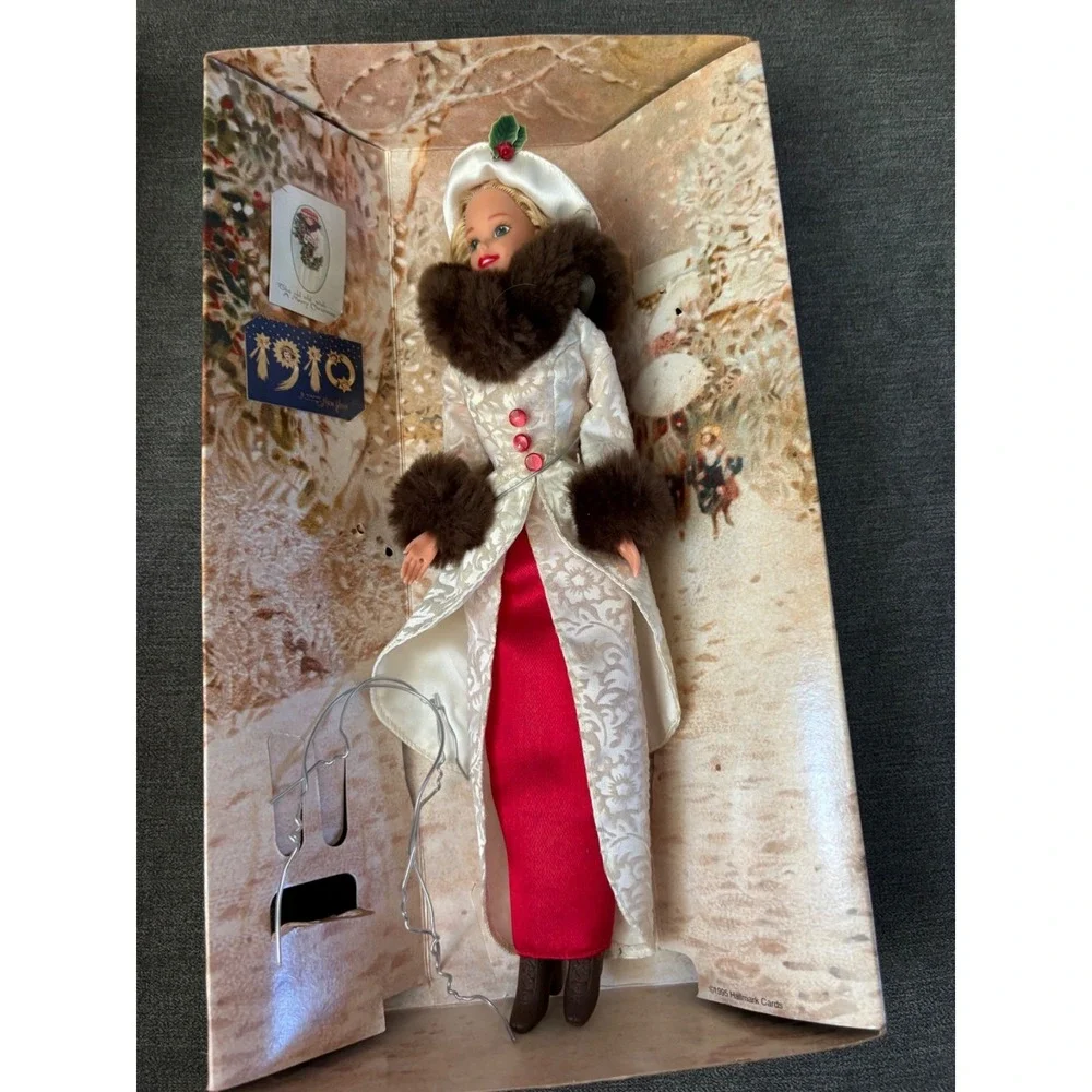 Hallmark Mattel Barbie Doll SPECIAL EDITION Holiday Memories ‎ 1995 open